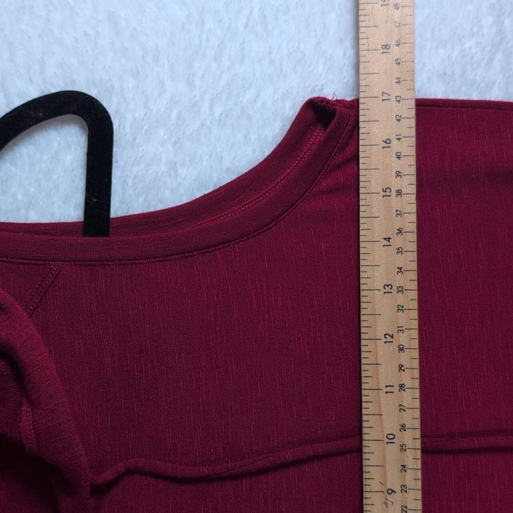 160.Hyba Sleeveless Red Hoodie Dress - Picture 3 of 3